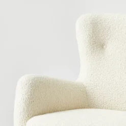 Kessler Wingback Faux Sherling Accent Chair Cream - Threshold™ Designed With Studio McGee 12 Kessler Wingback Faux Sherling Accent Chair Cream - Threshold™ Designed With Studio McGee -Furniture Specialty Store GUEST 7afd3ca0 bd77 4f56 b8a2 52a4372c3939
