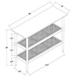 Wood & Cane Console Table - Hearth & Hand™ With Magnolia -Furniture Specialty Store GUEST 7c2f0fa7 735c 4b28 afcf 73b6bc51e17a