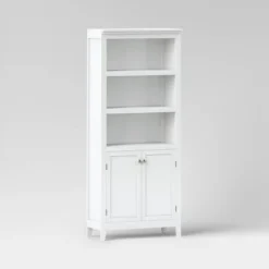 72" Carson 5 Shelf Bookcase With Doors - Threshold™ -Furniture Specialty Store GUEST 7d13a320 a881 4623 87ab 176b8890729a