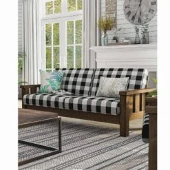 Jovie Gingham Rustic Sofa - HOMES: Inside + Out -Furniture Specialty Store GUEST 7f82f1e6 5ee6 49ab a034 ce2d29133308