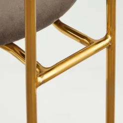 24" Set Of 2 Retro Velvet Counter Height Barstools - Buylateral -Furniture Specialty Store GUEST 8203552c 0325 4808 88c1 45e2cd87ecf5