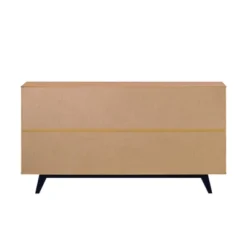 Modern 6 Drawer Double Dresser With Long Handles - Saracina Home -Furniture Specialty Store GUEST 8538209f 7d4a 4d01 85be 8a992c084868