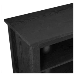 Transitional 6 Cubby Wood Open Storage Wood TV Stand For TVs Up To 80"- Saracina Home -Furniture Specialty Store GUEST 8558ee0a 9225 42d5 a511 7df8f8dfda97