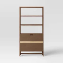 70.5" Warwick Storage Bookcase Brown - Threshold™ 7 70.5" Warwick Storage Bookcase Brown - Threshold™ -Furniture Specialty Store GUEST 85980270 0fc8 4a5b ba6e e66fa9ae95c9