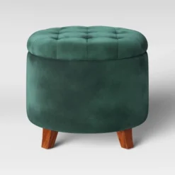 Tufted Round Storage Ottoman - Threshold™ -Furniture Specialty Store GUEST 8b462eb1 b29f 4321 ac3f 6b969ee2a18b