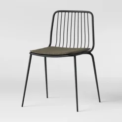 Set Of 2 Sodra Rounded Seat Wire Dining Chair Black - Threshold™ -Furniture Specialty Store GUEST 8effce97 e2dc 4fb7 9099 59ec57f76588