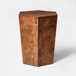 Ogden Burled Wood Accent Table - Threshold™ Designed With Studio McGee -Furniture Specialty Store GUEST 8fa15145 93ae 43f4 9af7 b064f9a32d65