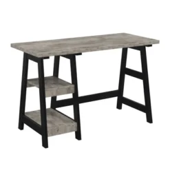 Designs2Go Trestle Desk With Shelves - Breighton Home -Furniture Specialty Store GUEST 90586636 b0dd 40ee bbf8 ea6a12b7038b