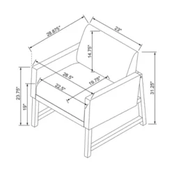 Canvas Upholstered Accent Arm Chair - Khaki - Hearth & Hand™ With Magnolia 17 Canvas Upholstered Accent Arm Chair - Khaki - Hearth & Hand™ With Magnolia -Furniture Specialty Store GUEST 92900cce fbf5 4c2d af26 ca2863ab7bad