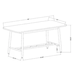 Shaker Dining Table - Natural - Hearth & Hand™ With Magnolia -Furniture Specialty Store GUEST 9464db63 6fbb 4d64 91f7 7d79e13f5a9e