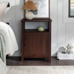 Georgia Single Door Storage Nightstand - Saracina Home -Furniture Specialty Store GUEST 94a76c8d b073 419f 9ead fe23e05656da