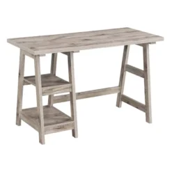Designs2Go Trestle Desk With Shelves - Breighton Home -Furniture Specialty Store GUEST 977bcb00 67e6 47e7 b6a3 d0e62bd351d6