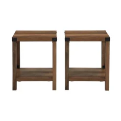 Set Of 2 Sophie Rustic Farmhouse X Frame Side Tables - Saracina Home 22 Set Of 2 Sophie Rustic Farmhouse X Frame Side Tables - Saracina Home -Furniture Specialty Store GUEST 97d1aae4 b5cf 4310 ae80 df5ce5fb7d85