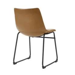 Set Of 2 Laslo Modern Upholstered Faux Leather Dining Chairs - Saracina Home 18 Set Of 2 Laslo Modern Upholstered Faux Leather Dining Chairs - Saracina Home -Furniture Specialty Store GUEST 9c08c6e5 09f4 403a 844a a5fe7811db86