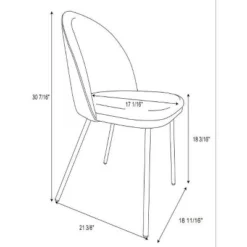 2pk Nils Metal Base Dining Chairs Gray Woven Fabric - Project 62™ 13 2pk Nils Metal Base Dining Chairs Gray Woven Fabric - Project 62™ -Furniture Specialty Store GUEST a204fcb5 801d 44cb b422 3e7fc314e3ea