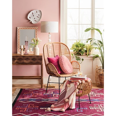 Lily Rattan Armchair With Metal Legs - Assembly Required - Opalhouse™ 6 Lily Rattan Armchair With Metal Legs - Assembly Required - Opalhouse™ - Image 4