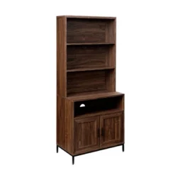 64.12" Orin Modern 2 Door Bookshelf Hutch - Saracina Home -Furniture Specialty Store GUEST abb9fdf6 52c3 48e3 a122 6076cbd1d2d8