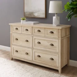 Fontella Transitional 6 Drawer Dresser - Saracina Home -Furniture Specialty Store GUEST ad2ca4ce 0c93 4e61 8199 c0e49b891a17