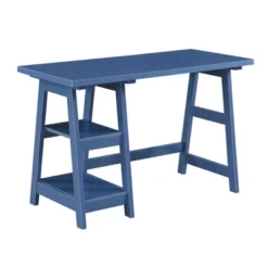 Designs2Go Trestle Desk With Shelves - Breighton Home -Furniture Specialty Store GUEST ae99fa3d b1bb 4f8b adb7 cdefd1a7b494