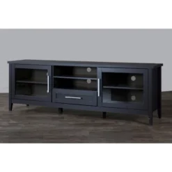 Espresso Finished 1 Drawer TV Stand For TVs Up To 70" Dark Brown - Baxton Studio 8 Espresso Finished 1 Drawer TV Stand For TVs Up To 70" Dark Brown - Baxton Studio -Furniture Specialty Store GUEST aeb4c276 5c40 4900 87d0 5dab021d79b2