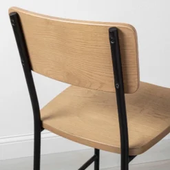 Wood & Steel Counter Stool -Natural/Black - Hearth & Hand™ With Magnolia -Furniture Specialty Store GUEST b498780f acb6 439a 8075 5ebbe2789791