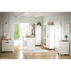 36" Vario 2 Door Wide Storage Cabinet White - Room & Joy -Furniture Specialty Store GUEST ba09a549 5d33 48f0 a8fc 0a2dd08fb8d3