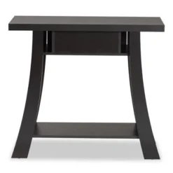 Herman Wood 1 Drawer Console Table - Baxton Studio -Furniture Specialty Store GUEST bbe42a46 0541 4753 b8d3 8ff12351baa6