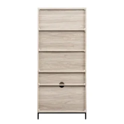 64.12" Orin Modern 2 Door Bookshelf Hutch - Saracina Home -Furniture Specialty Store GUEST bc9d4beb 0385 4b2e 9b0a 0ae78eff5fda