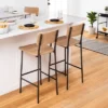 Wood & Steel Bar Stool - Natural/Black - Hearth & Hand⢠With Magnolia 1 Wood & Steel Bar Stool - Natural/Black - Hearth & Hand⢠With Magnolia -Furniture Specialty Store GUEST bd1a7971 cbb7 457c a7dd 09a043f0655a
