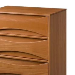 Mid-Century Modern Contoured 5 Drawer Chest Of Drawers - Saracina Home 33 Mid-Century Modern Contoured 5 Drawer Chest Of Drawers - Saracina Home -Furniture Specialty Store GUEST c27c7fcf f0c0 42b6 8b83 888be9d75160