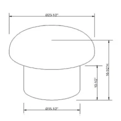 Maddalena Mushroom Stool - Opalhouse™ Designed With Jungalow™ 11 Maddalena Mushroom Stool - Opalhouse™ Designed With Jungalow™ -Furniture Specialty Store GUEST c2878331 038a 4ac5 ad14 266eb978ce44