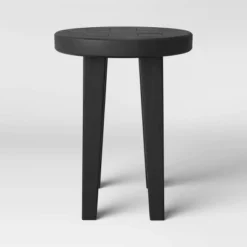 Woodland Carved Wood Accent Table - Black - Threshold 11 Woodland Carved Wood Accent Table - Black - Threshold -Furniture Specialty Store GUEST c81a09d3 1741 4f8f 8822 8ba23599b9d6