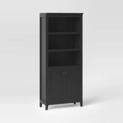 72" Carson 5 Shelf Bookcase With Doors - Threshold™ -Furniture Specialty Store GUEST c99ab1ed 236d 46d0 bdd4 3e4025da50bb