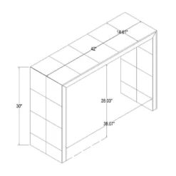 Ogden Burled Wood Console Table - Threshold™ Designed With Studio McGee -Furniture Specialty Store GUEST c9d87896 2f67 4a2a 9ba3 39f9f44679da
