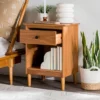 Stiva Classic Mid-Century Modern 1 Drawer Nightstand - Saracina Home 1 Stiva Classic Mid-Century Modern 1 Drawer Nightstand - Saracina Home -Furniture Specialty Store GUEST d0ac9521 2736 469e a184 e2d227c8cc21
