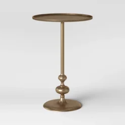 Londonberry Turned Accent Table Brass - Threshold™ -Furniture Specialty Store GUEST d25fc13c e72a 48a7 a4ae 5073d83ccc11