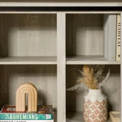 Modern Transitional Sliding Barndoor TV Stand For TVs Up To 65"- Saracina Home -Furniture Specialty Store GUEST d3087714 89cf 49a7 a646 e6be363a03a6