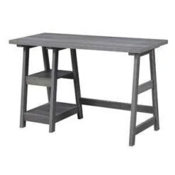 Designs2Go Trestle Desk With Shelves - Breighton Home -Furniture Specialty Store GUEST d3c35582 9cbe 4d8b 93b4 313574d1e5e3