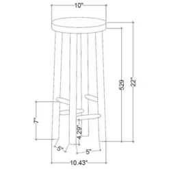 Shaker Drink Side Table - Hearth & Hand™ With Magnolia -Furniture Specialty Store GUEST d6483bd4 90fe 41ed b437 704e9c9fba60