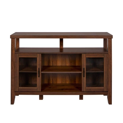 Rustic Transitional Double Door Highboy Buffet - Saracina Home 8 Rustic Transitional Double Door Highboy Buffet - Saracina Home - Image 6