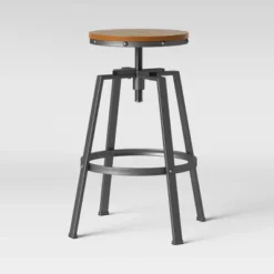 Lewiston Adjustable Swivel Barstool - Threshold 13 Lewiston Adjustable Swivel Barstool - Threshold -Furniture Specialty Store GUEST df723cda 86b6 4e6b b5c9 27ac49310540