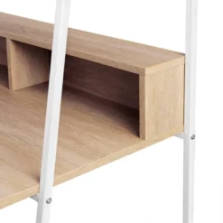 36" Writing Desk With Open Storage Ladder Bookshelf - Saracina Home -Furniture Specialty Store GUEST e6b06f69 3c40 4d14 89cd a621a54542e1