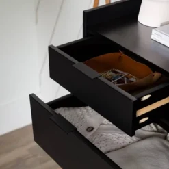 Mid-Century Modern Solid Wood 6 Drawer Vertical Dresser - Saracina Home -Furniture Specialty Store GUEST e8d3a4b7 5308 4d34 8cd1 518fded88a6b