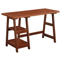 Designs2Go Trestle Desk With Shelves - Breighton Home -Furniture Specialty Store GUEST e9cc924e 4291 4243 ac31 220955c22f8e