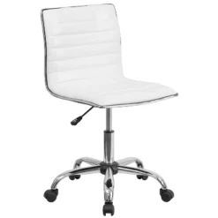 Emma And Oliver Low Back Designer Armless Ribbed Swivel Task Office Chair 36 Emma And Oliver Low Back Designer Armless Ribbed Swivel Task Office Chair -Furniture Specialty Store GUEST ef27e240 afc6 4ff8 9de8 1a3f3578ed1b