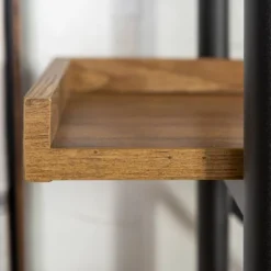 68" 5 Tray Shelf Urban Pipe X Back Bookshelf - Saracina Home -Furniture Specialty Store GUEST f414af8b f462 42d1 a49d bd9647b53dec